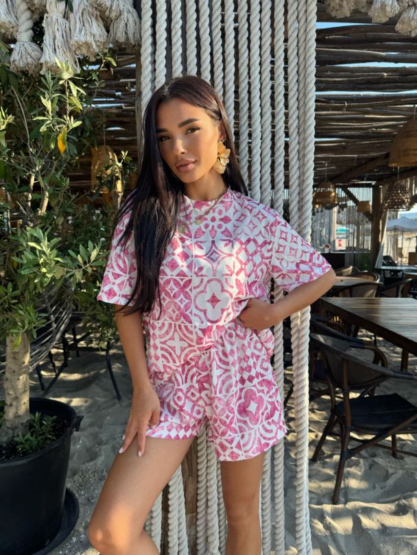 Тениска Dolce Vibes Pink