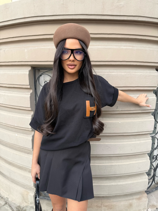 Тениска Himeras Black