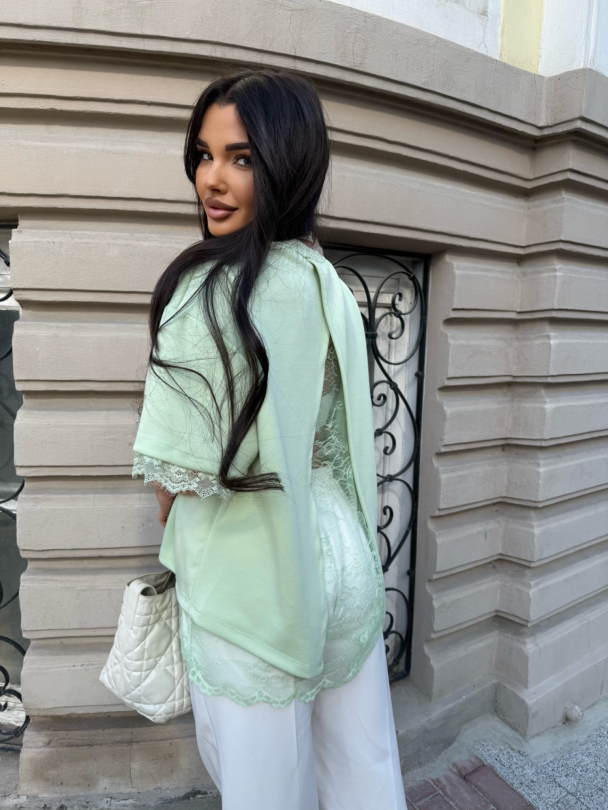 Тениска Kaela Matcha