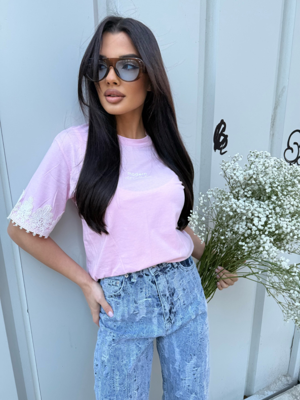 Тениска Modern Baby Pink