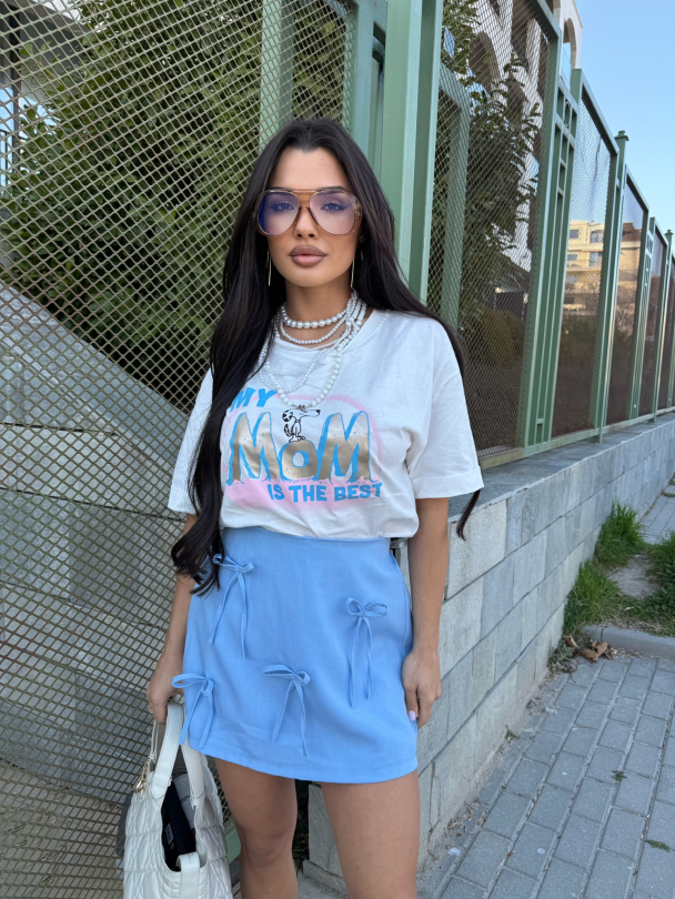 Тениска My mom is the best