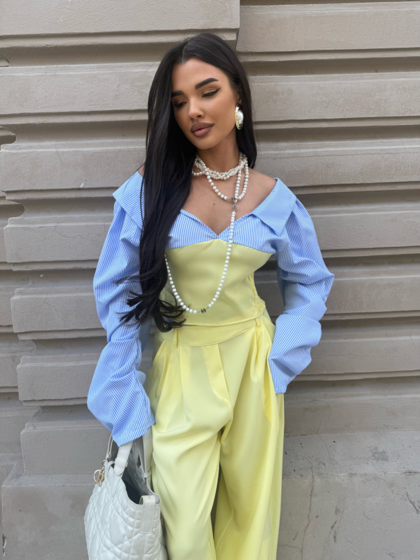 Топ Ilana Butter Yellow