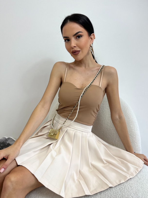 Топ Second Skin Mocha Mousse