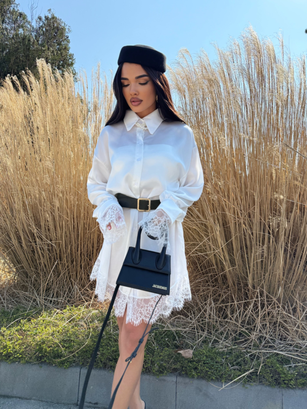 Туника с колан Layza White