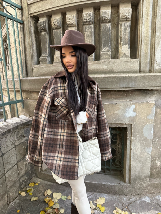 Ватирана риза Bold Chocolate