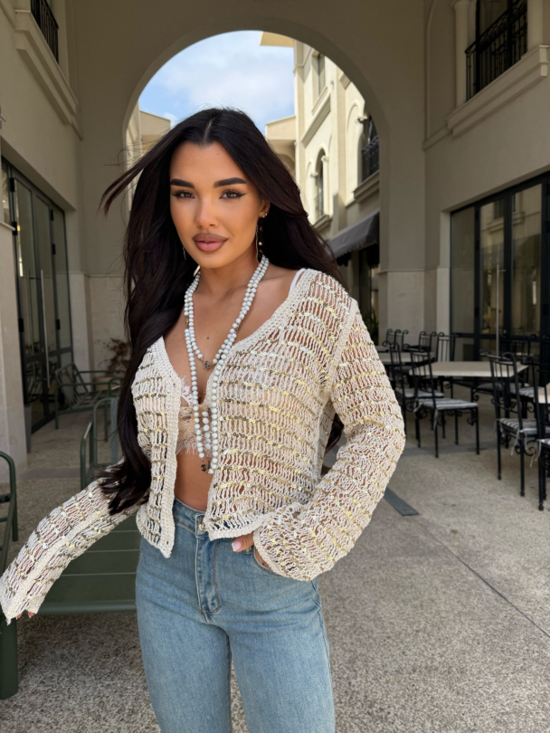 Жилетка Monelly Golden Hour