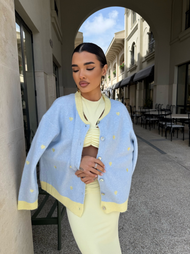 Жилетка Sweatheart Baby Blue