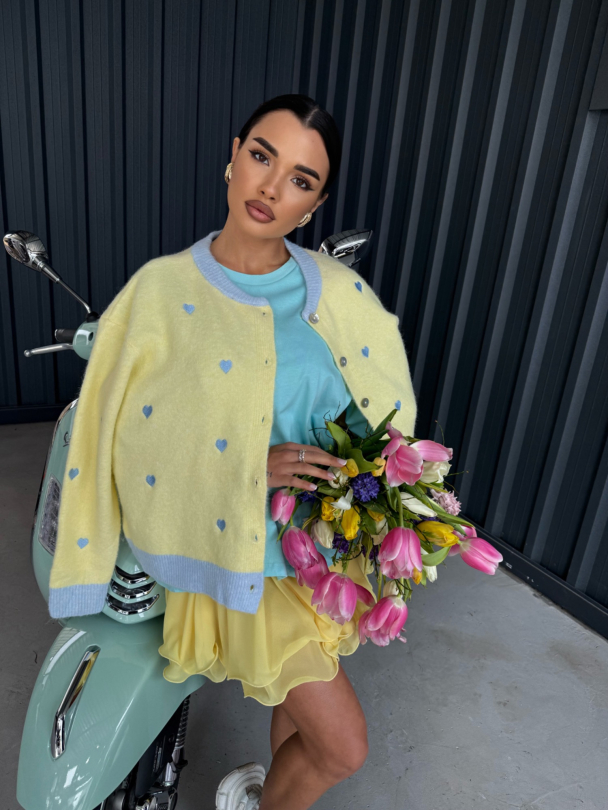 Жилетка Sweatheart Butter Yellow