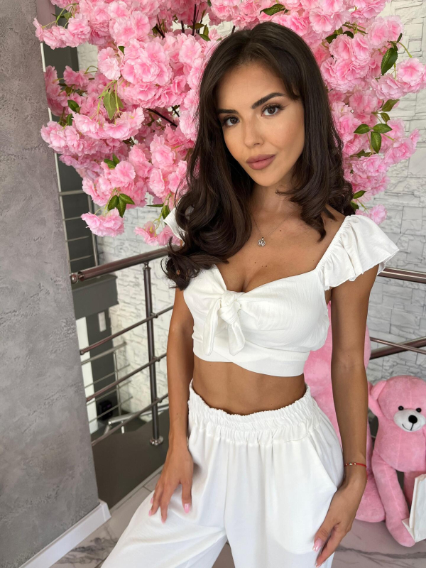 Catarina Top - Coconut White